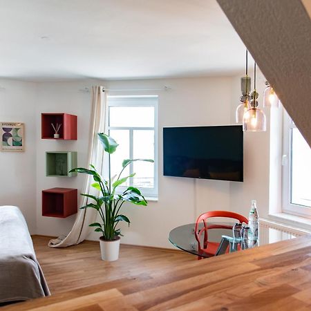 Bauhaus Apartment - Netflix, Nespresso, Zentral, Messe Chemnitz Bagian luar foto