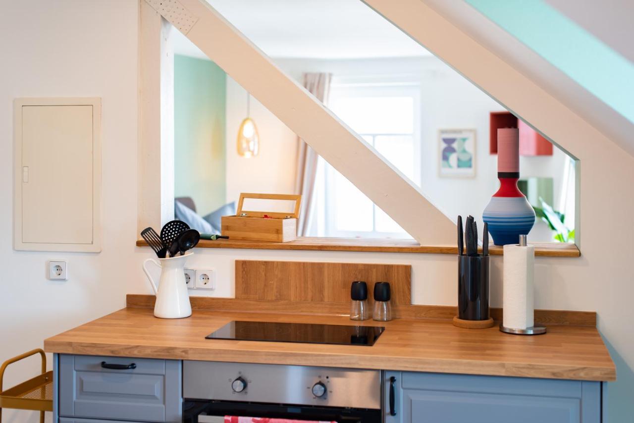 Bauhaus Apartment - Netflix, Nespresso, Zentral, Messe Chemnitz Bagian luar foto