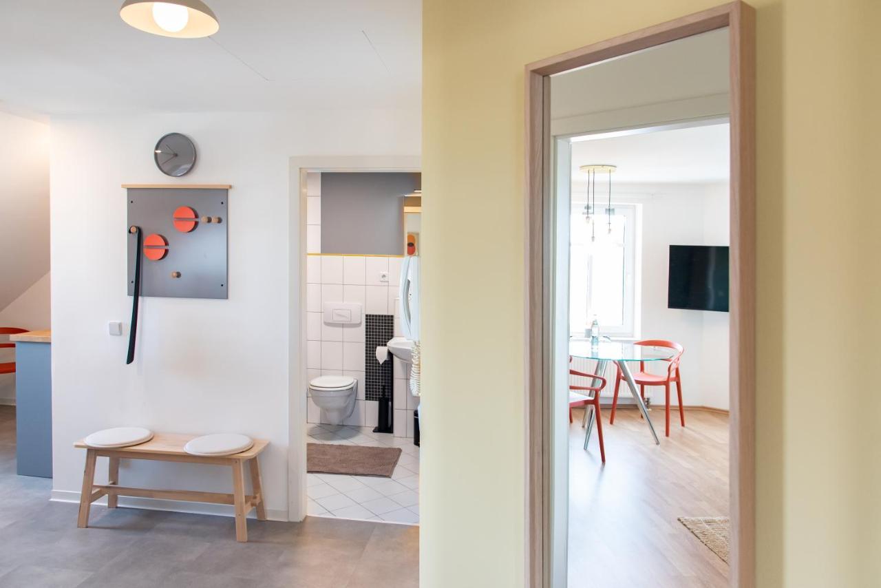 Bauhaus Apartment - Netflix, Nespresso, Zentral, Messe Chemnitz Bagian luar foto