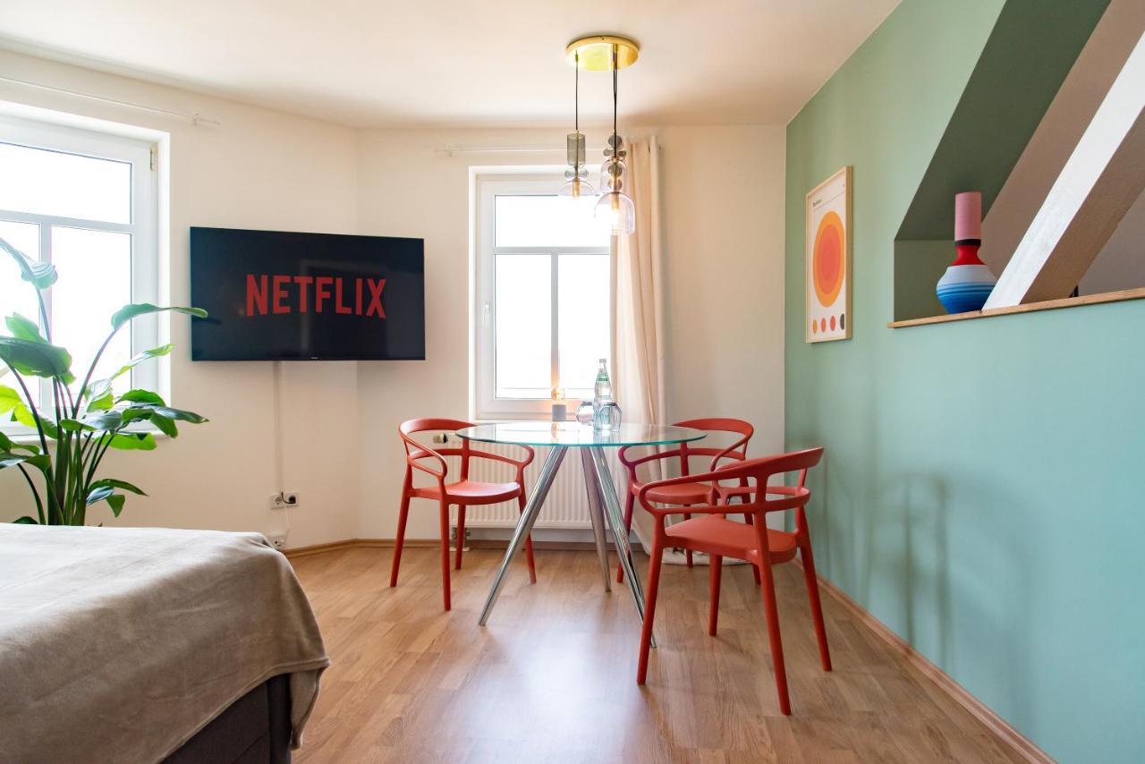 Bauhaus Apartment - Netflix, Nespresso, Zentral, Messe Chemnitz Bagian luar foto